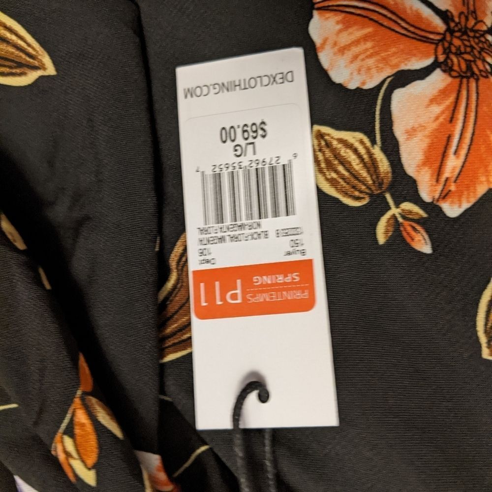 Dex long sleeve dress L new - Picture 6 of 7